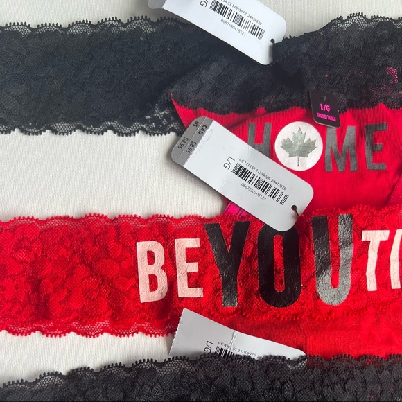 NWT La Senza 3 piece bundle (3 tanga/thong) L - Picture 4 of 7